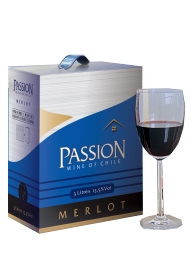 Vang Passion đỏ Merlot 3L