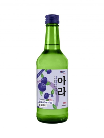 Rượu Soju Korice Hương Việt Quất 12%