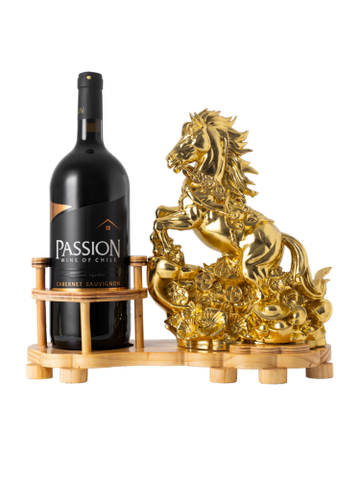 Quà Tết Đặc Biệt Passion chai 1,5L Năm Bính Ngọ 2026 - KIM MĂ CÁT TƯỜNG