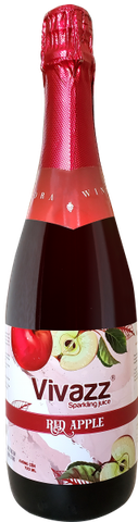 Vivazz Parkling Juice - Táo đỏ
