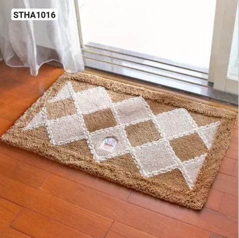 Thảm để cửa Hàn Quốc (trám nâu) - Mã: STHA1016