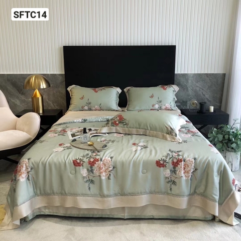 Bộ chăn ga tencel cao cấp  - SFTC14