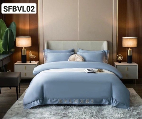 Bộ chăn ga cao cấp BVLgari - SFBVL02