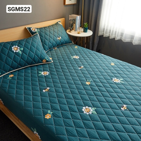 Ga chống thấm chần bông - hoa - SGMS22