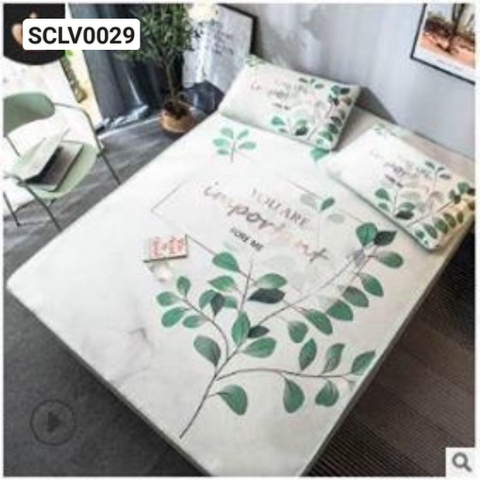 Chiếu lụa Viscose (cành cây) - SCLV0029