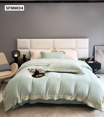 Full set nỉ nhung Hàn Quốc - SFNNK04