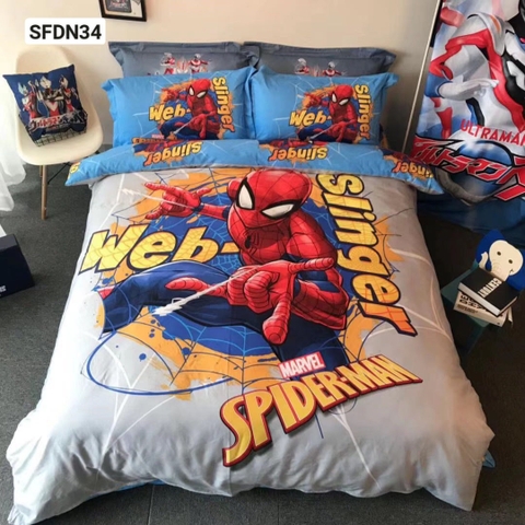 Chăn ga Disney - Spider man - SFDN34