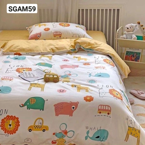 Bộ chăn ga gối may theo yêu cầu - SGAM59