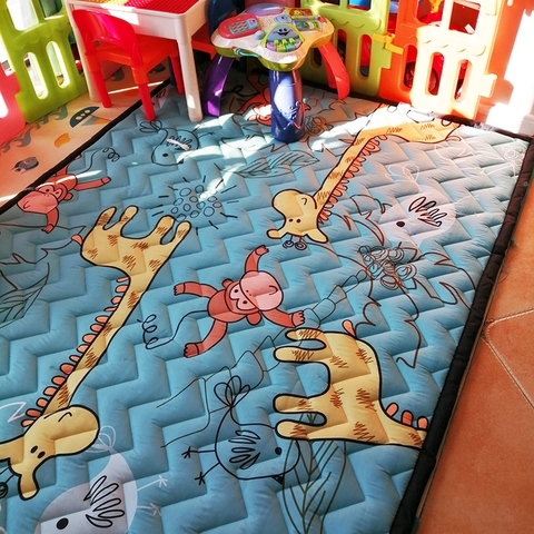 Thảm vải Hàn Quốc (hươu khỉ) - STHAK14