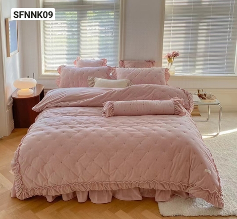 Full set nỉ nhung bèo Hàn Quốc - SFNNK09