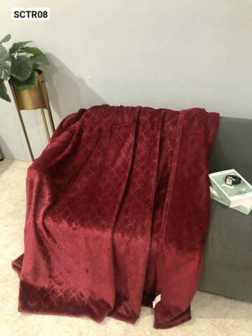 Chăn lông thỏ Renown - đỏ - SCTR08