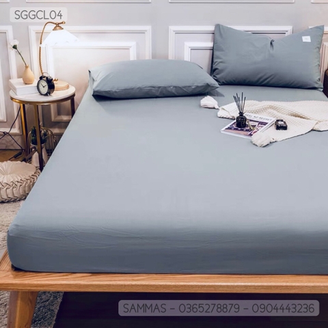 Set ga gối cotton lụa Hàn Quốc - SGGCL04