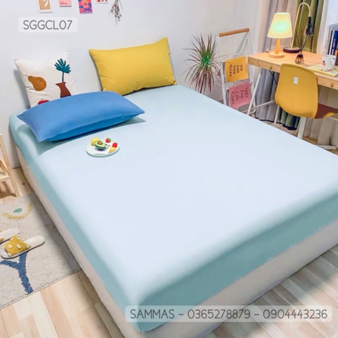 Set ga gối cotton lụa Hàn Quốc - SGGCL07