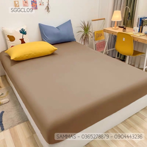 Set ga gối cotton lụa Hàn Quốc - SGGCL09