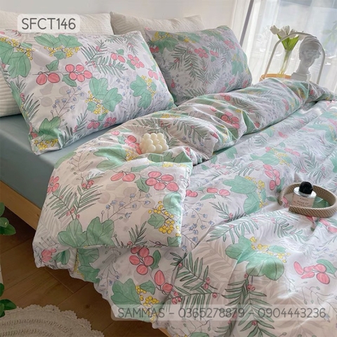 Full set cotton -  lá - SFCT146