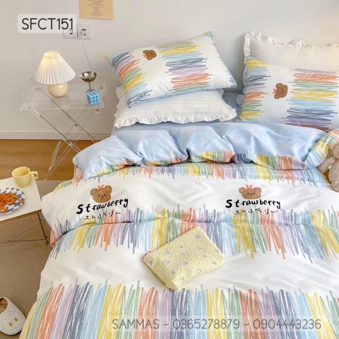 Full set cotton - sắc màu - SFCT151