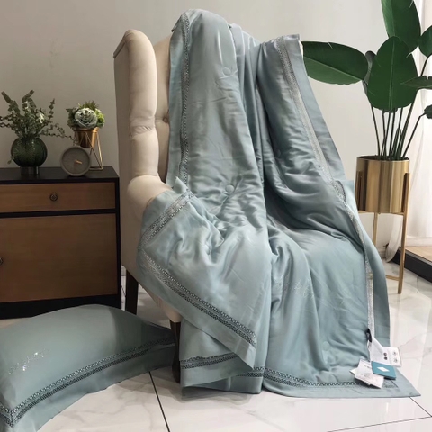 Full set Tencel Chăn Hè - Xanh Nhạt - SFTCH04