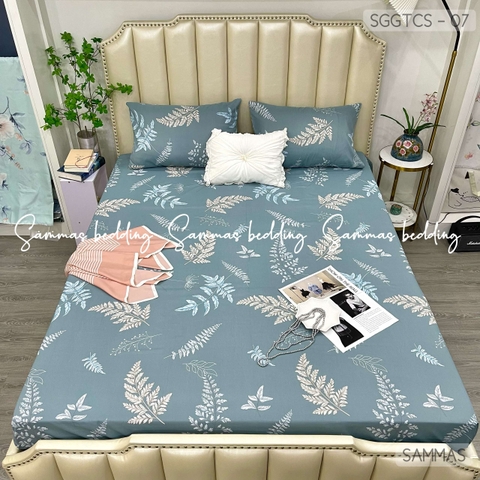 Set ga gối Tencel Smart - Lá Dương Xỉ - SGGTCS-07