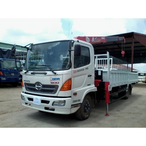 xe cẩu hino, xe tải cẩu hino , xe hino gắn cẩu unic