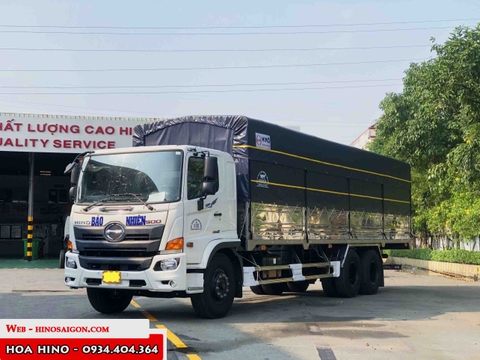 Xe Hino FL - Hino 500 thùng bạt giá bao nhiêu? Ưu đãi hấp dẫn khi mua xe Hino 15 tấn