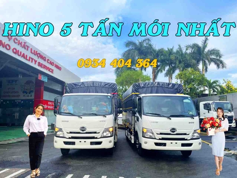 Xe Hino 5 tấn bao nhiêu tiền| Quy trình mua xe tải Hino 5 tấn trả góp ngân hàng mới nhất