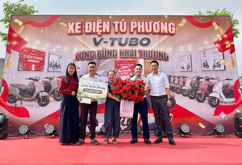 CHÚC MỪNG KHAI TRƯƠNG TỔNG ĐẠI LÝ XE ĐIỆN TẠI VẠN PHÚ SHOP VILLA