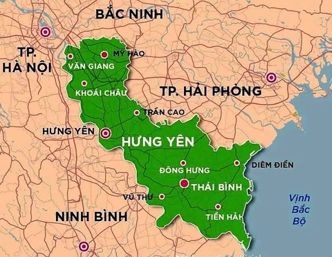 Hưng Yên đặt mục tiêu trở thành thành phố trực thuộc TW năm 2028