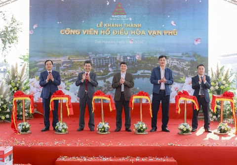 KHÁNH THÀNH CÔNG VIÊN HỒ ĐIỀU HÒA VẠN PHÚ - DỰ ÁN VẠN PHÚ SHOP VILLA