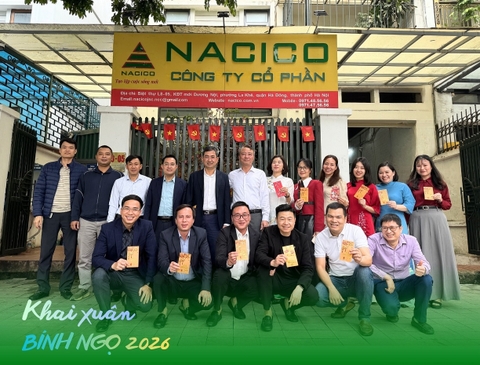 KHAI XUÂN BÍNH NGỌ 2026, NACICO SẴN SÀNG CHINH PHỤC NHỮNG MỤC TIÊU LỚN HƠN