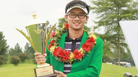 Golfer trẻ người Thái vô địch giải golf chuyên nghiệp VPG Tour Heron lake Matchplay Championship 2019