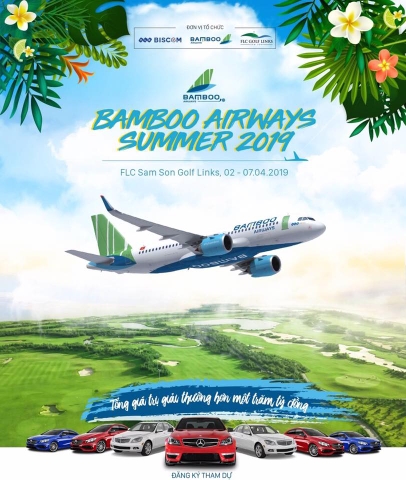 TƯNG BỪNG ƯU ĐÃI GIẢI BAMBOO AIRWAYS SUMMER 2019 - FLC SAM SON GOLF LINKS