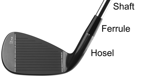 HOODING [A CLUB] - HOOK - HOOK LIE - HORRIBLE HORSE SHOE - HORSE SHOE -  HOSEL INSERT/HOSEL ADAPTER