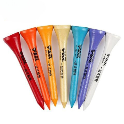 SET 50 Tee Golf Gỗ Vàng - PGM QT003