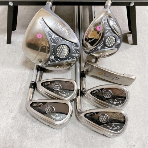 (Bộ Lướt) Bộ Gậy Golf Nữ - CALLAWAY SOLAIRE 18 LADY - Lady Golf Clubs Set