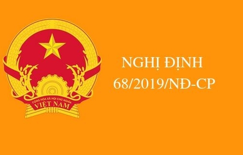 Nghị định số 68/2019/NĐ-CP ngày 14/8/2019 của Chính phủ về quản lý chi phí đầu tư xây dựng