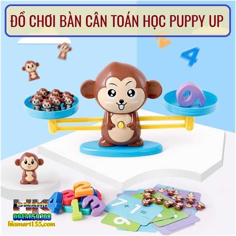 ĐỒ CHƠI BÀN CÂN TOÁN HỌC PUPPY UP CHO BÉ