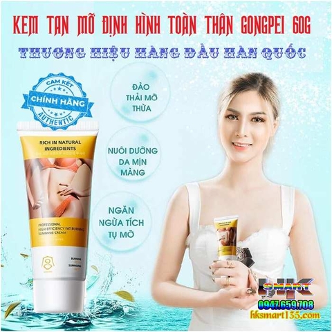 KEM TAN MỠ ĐỊNH HÌNH TOÀN THÂN GONGPEI 60G THƯƠNG HIỆU HÀNG ĐẦU HÀN QUỐC