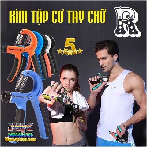 KÌM BÓP TẬP CƠ TAY - DỤNG CỤ TẬP GYM TẠI NHÀ