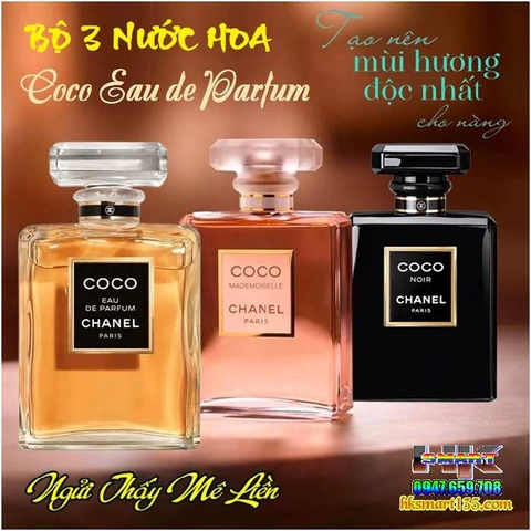 NƯỚC HOA NỮ CH𝔸N𝔼L C𝓞C𝓞 EAU DE PARFUM 100ML HƯƠNG THƠM CUỐN HÚT TÁO BẠO VÀ TỰ DO