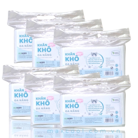 10 LỐC KHĂN KHÔ ĐA NĂNG  - 90TỜ