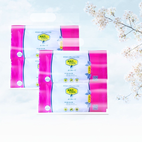 1000 cái Khăn lạnh cao cấp vải ALEX  25x30 (cm)