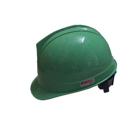 Mũ an toàn SSEDA IV Hàn Quốc có mặt phẳng màu xanh lá cây