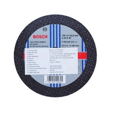 Đá cắt sắt Bosch 125x3x22.2mm 