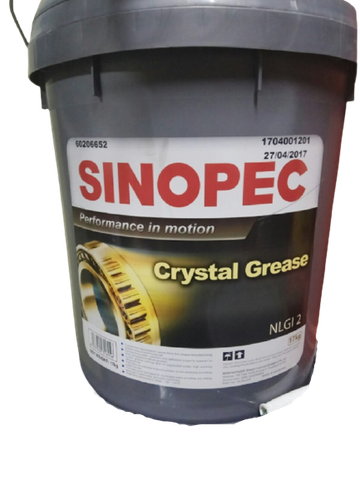 Mỡ Sinopec Crystal Grease NLGI 2