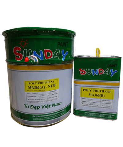  Sơn phủ Polyurethane Sunday MA366 