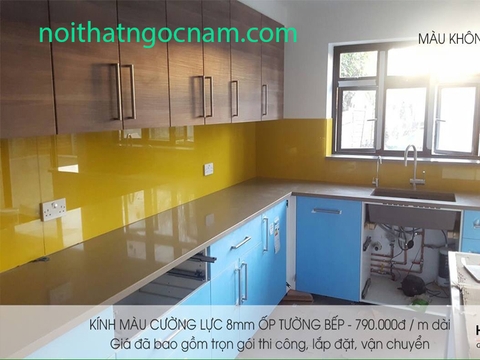 Những chiếc kính này không chỉ giúp cho bếp trở nên nổi bật hơn mà còn làm cho không gian nấu ăn của bạn trở nên sáng tạo và rực rỡ.