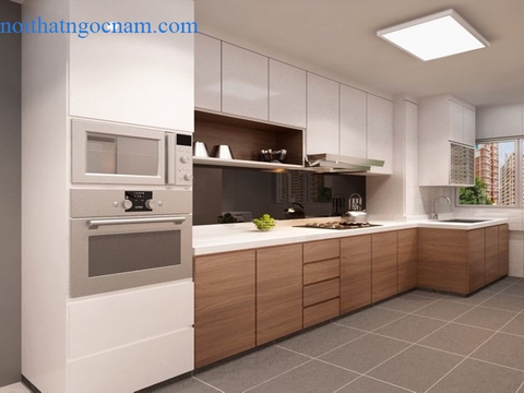 Tủ bếp Laminate An Cường: Tủ bếp Laminate An Cường là sản phẩm đáng tin cậy với chất lượng tuyệt vời và giá cả hợp lý. Tủ bếp Laminate An Cường được thiết kế với nhiều kiểu dáng tinh tế, người dùng có thể tùy chọn tùy theo phong cách của mình. Chất liệu bề mặt Laminate chống trầy xước và dễ dàng vệ sinh, đảm bảo tủ bếp của bạn luôn mới và bền đẹp.