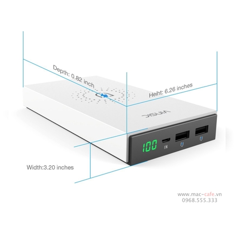 Pin dự phòng - Đế sạc không dây Vinsic 12000mAh