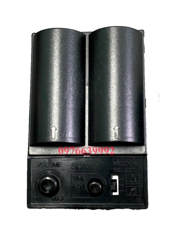 hộp pin của máy đồng hồ gỗ đứng quả lắc