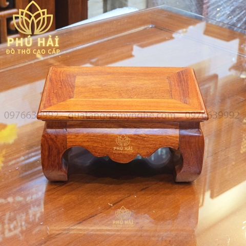 Đế Gỗ Hình Chữ Nhật Kê Khung Ảnh , Đôn Dài Kê tượng đồ phong thủy